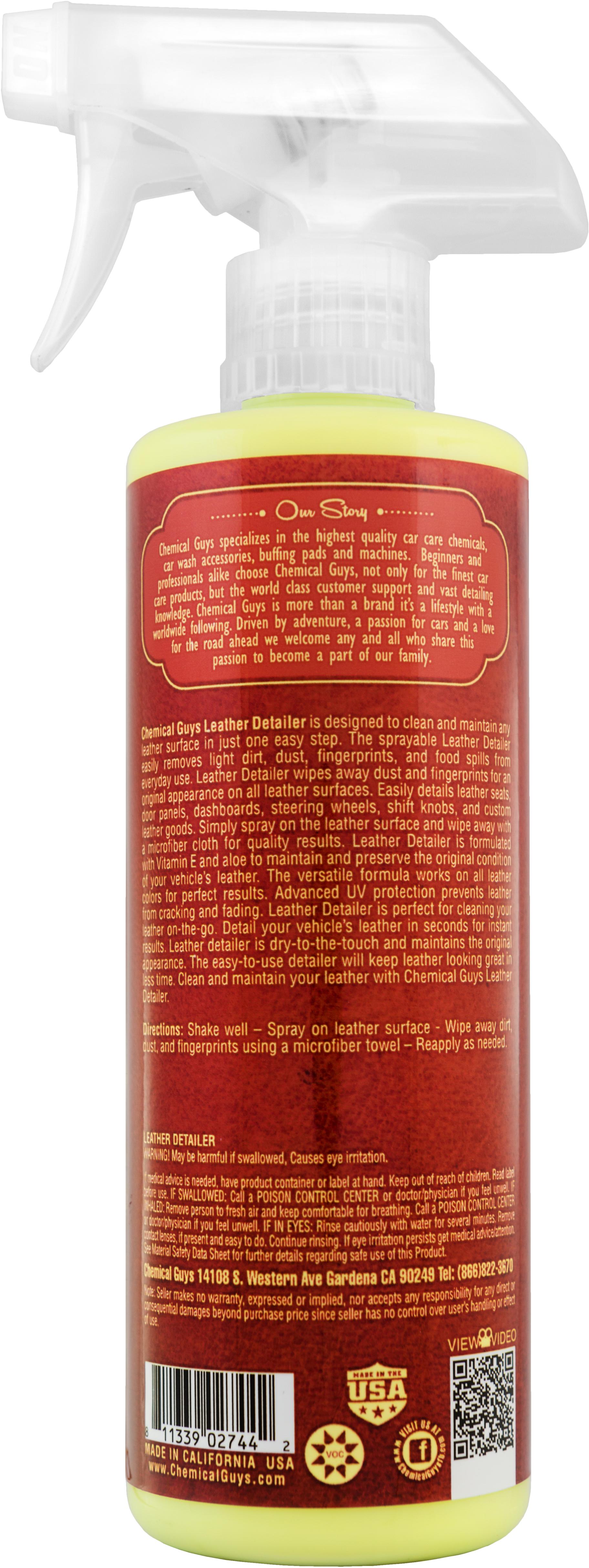Chemical Guys Leather Quick Detailer Matte 16oz