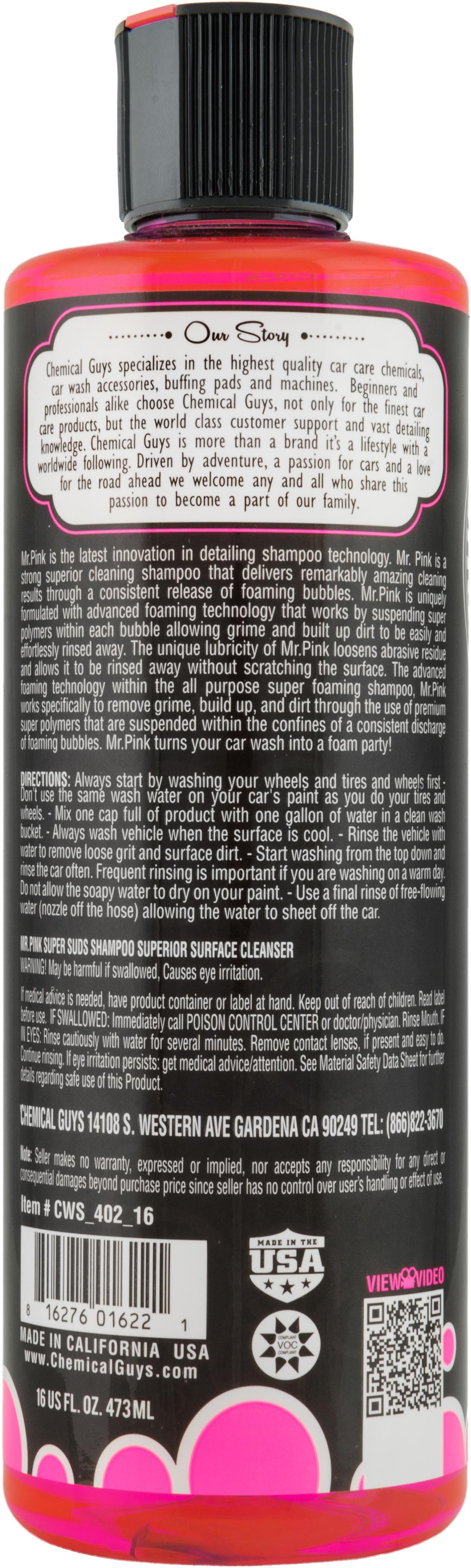 Chemical Guys Mr. Pink Shampoo 16oz