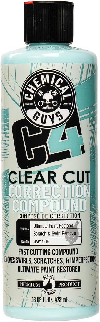 Chemical Guys C4 Clear Cut Correction Compound 16oz