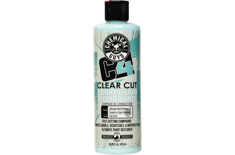 Chemical Guys C4 Clear Cut Correction Compound 16oz Chemical Guys C4 Clear Cut Correction Compound 16oz