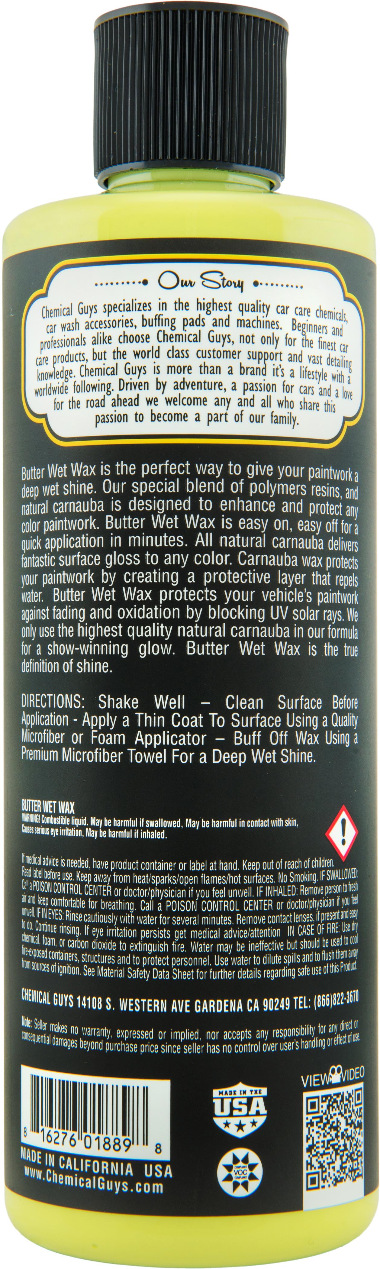 Chemical Guys Butter Wet Wax 16oz