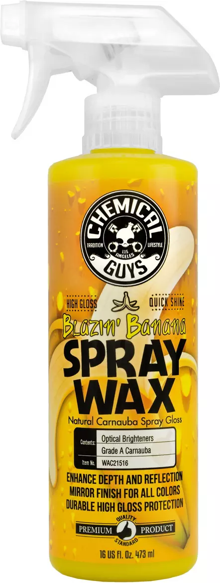 Chemical Guys Blazin' Banana Carnauba Spray Wax 16oz