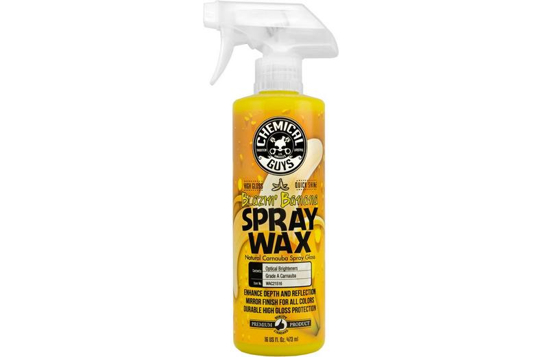 Chemical Guys Blazin' Banana Carnauba Spray Wax 16oz Chemical Guys Blazin' Banana Carnauba Spray Wax 16oz