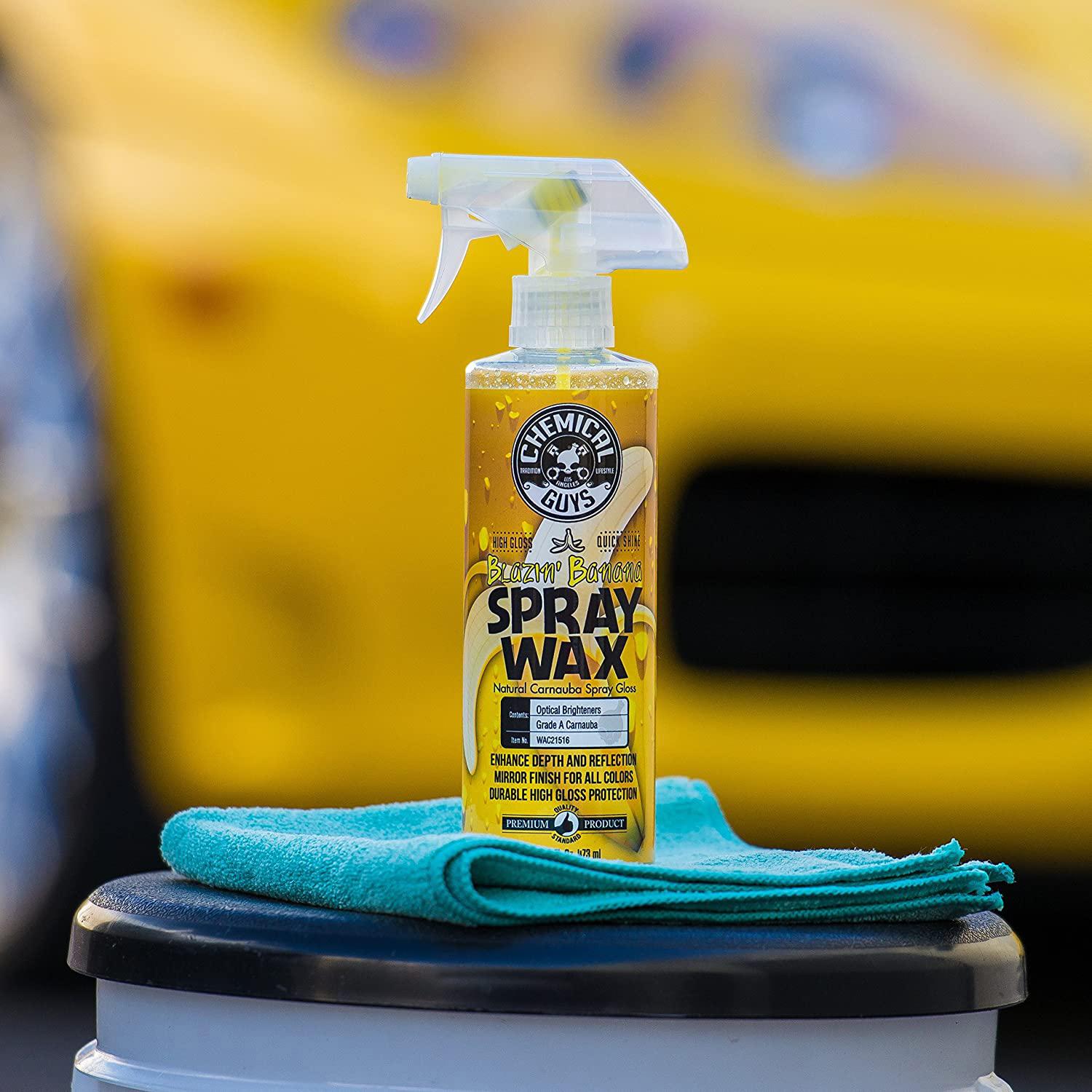 Chemical Guys Blazin' Banana Carnauba Spray Wax 16oz