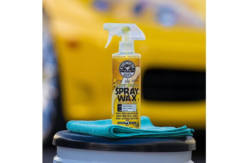 Chemical Guys Blazin' Banana Carnauba Spray Wax 16oz Chemical Guys Blazin' Banana Carnauba Spray Wax 16oz