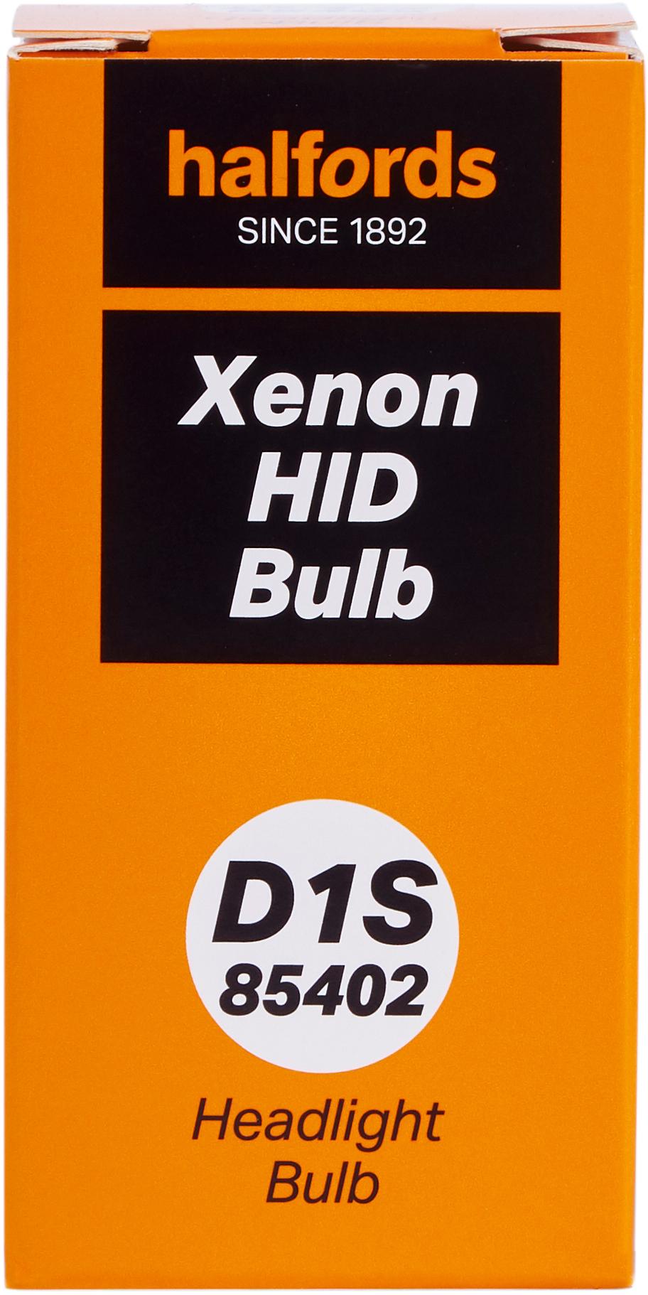D1S 85402 Xenon Hid Manufacturers Standard Halfords Single Pack