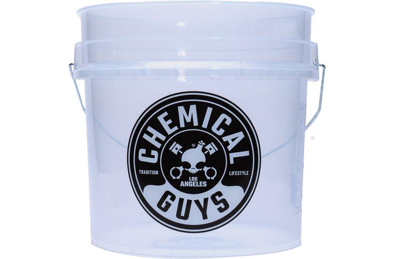 Chemical Guys Clear Bucket 4.25 Gallons Chemical Guys Clear Bucket 4.25 Gallons