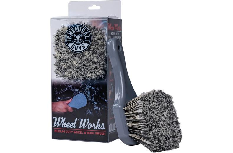Chemical Guys Wheel Works Wheel Brush Chemical Guys Wheel Works Wheel Brush