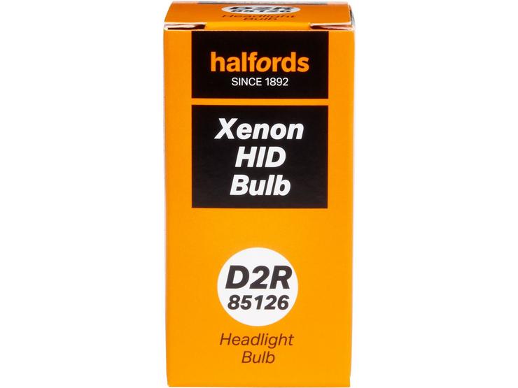 D2R 85126 Xenon HID Car Headlight Bulb Manufacturers Standard Halfords Single Pack