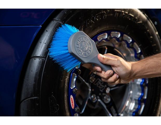 Chemical Guys Big Blue Stiffy Tire Brush, Heavy Duty