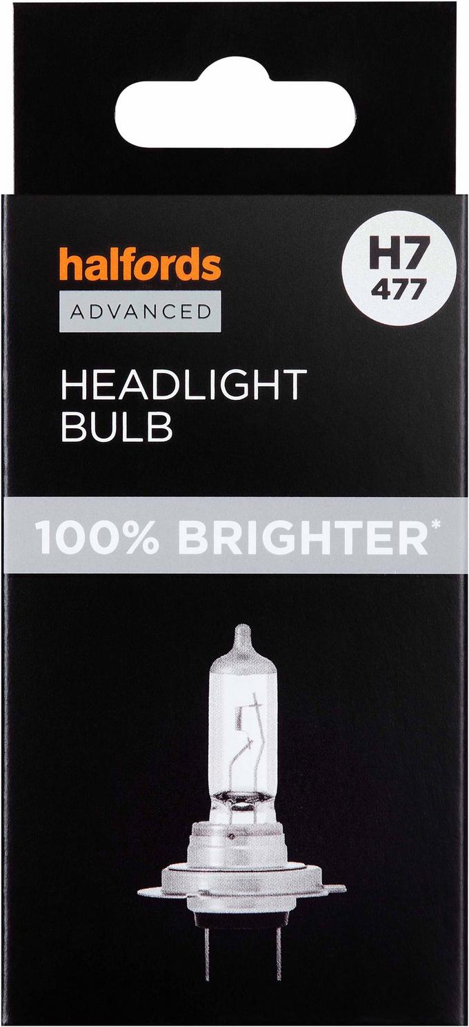 Bright h7 deals halogen bulb