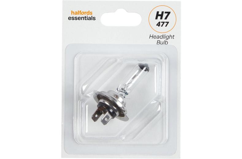 H7 477 Car Headlight Bulb Halfords Essentials Single Pack H7 477 Car Headlight Bulb Halfords Essentials Single Pack