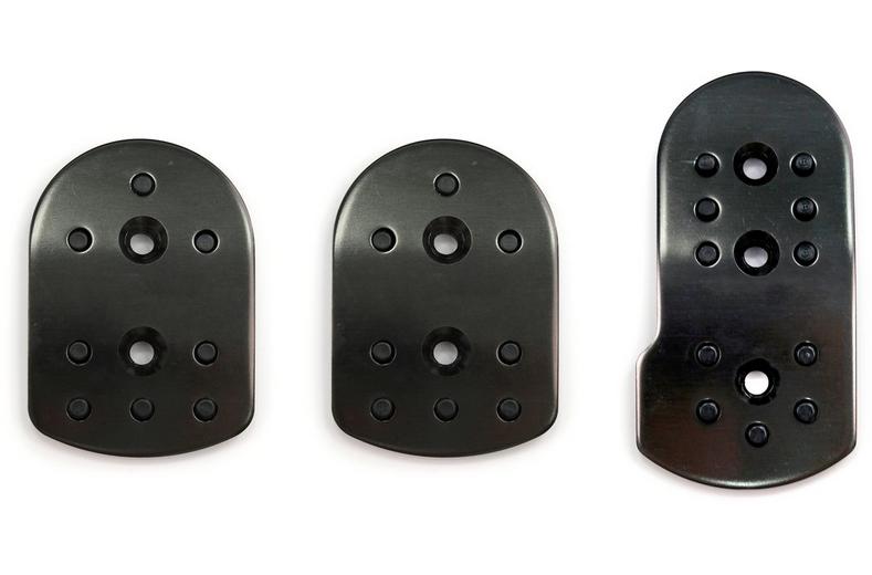 Halfords Competition Car Pedal Set - Black Chrome Halfords Competition Car Pedal Set - Black Chrome