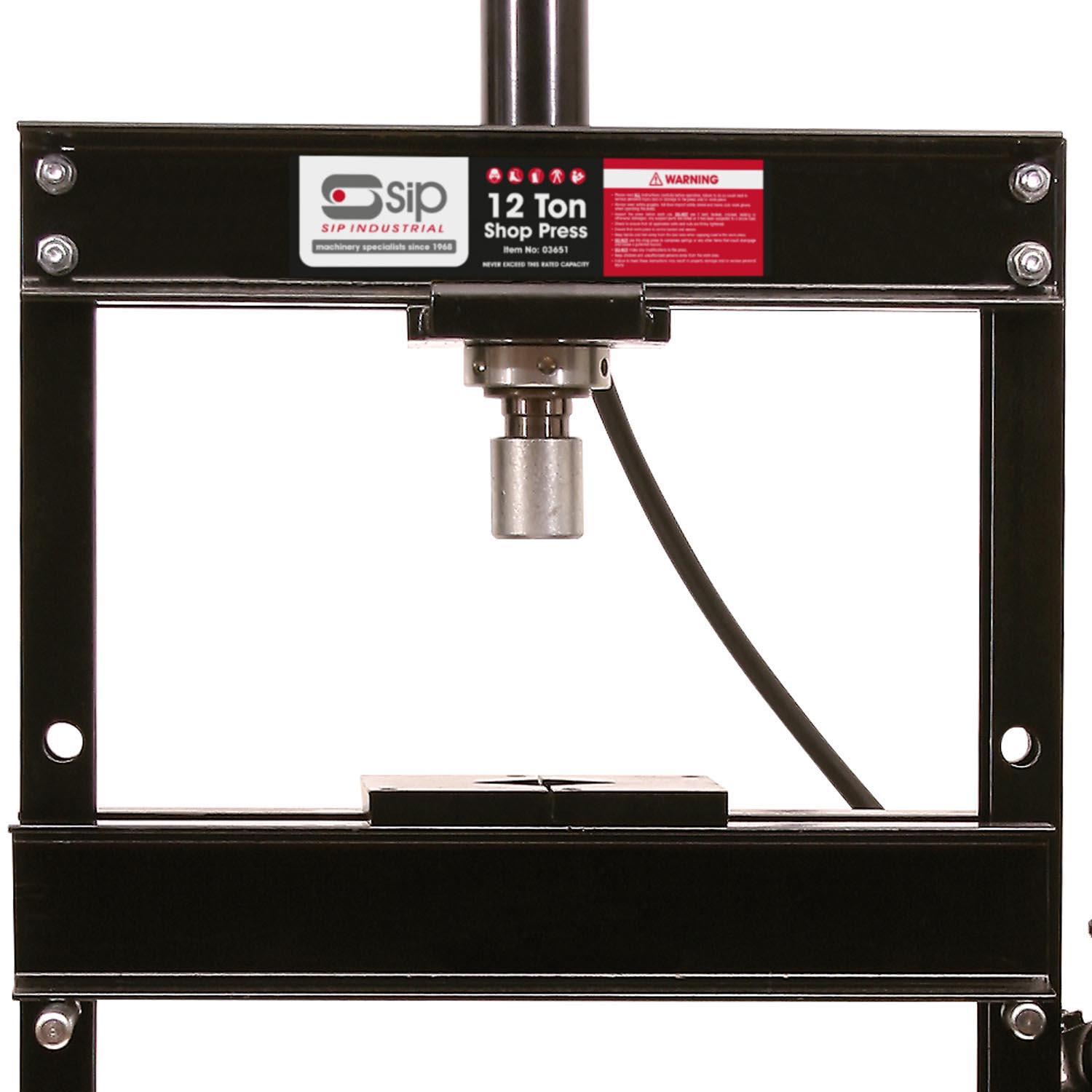 SIP 12 Tonne Floor Shop Press