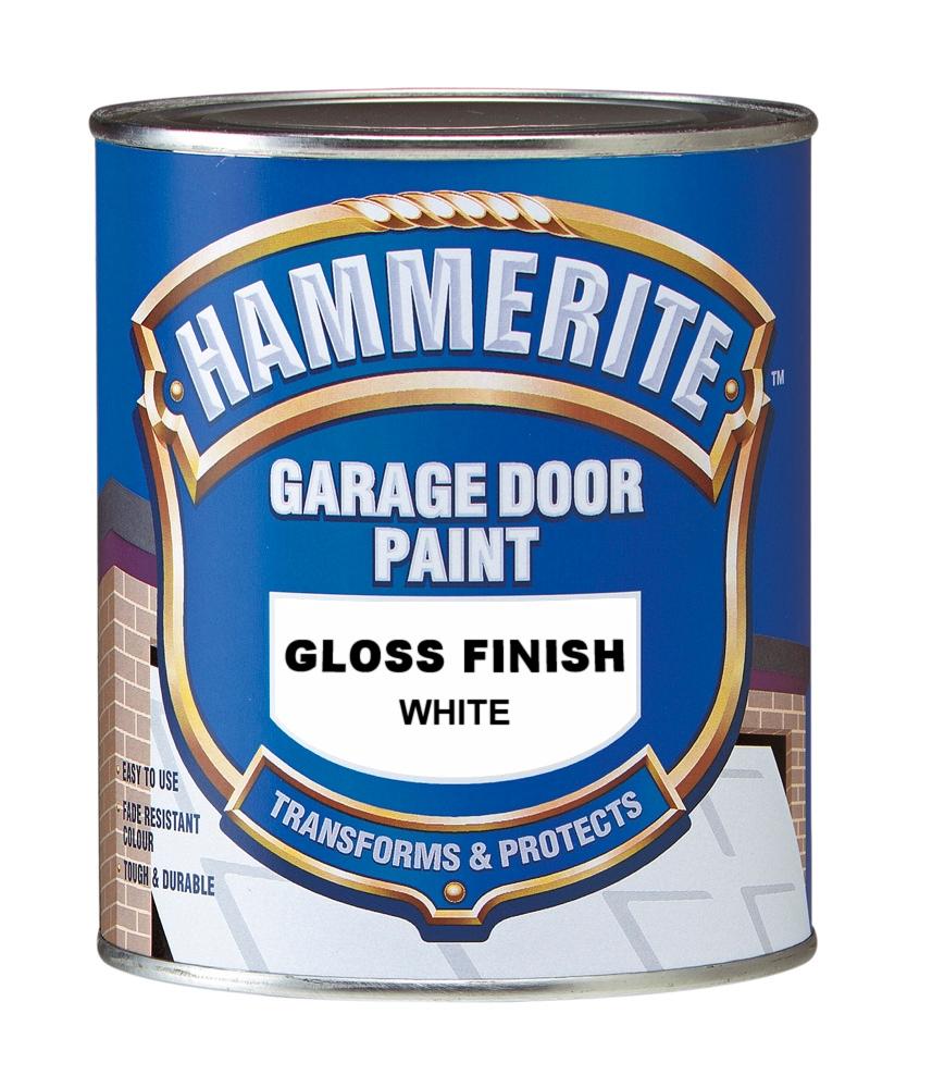 Hammerite Garage Door Paint White 750ml Halfords UK