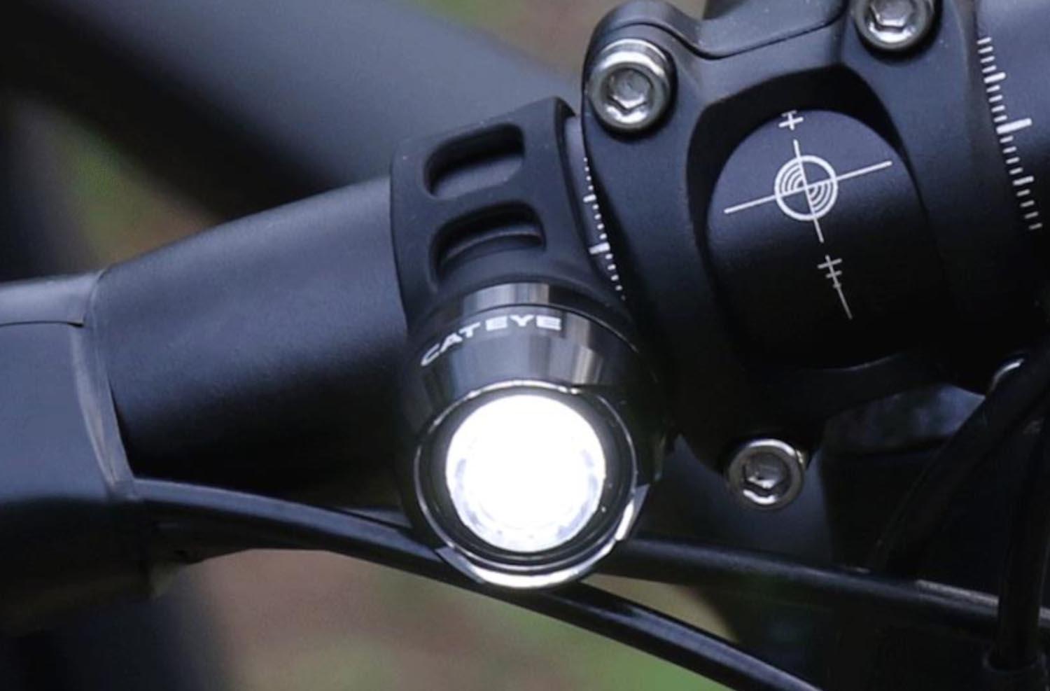 Cateye Orb Black Front Bike Light