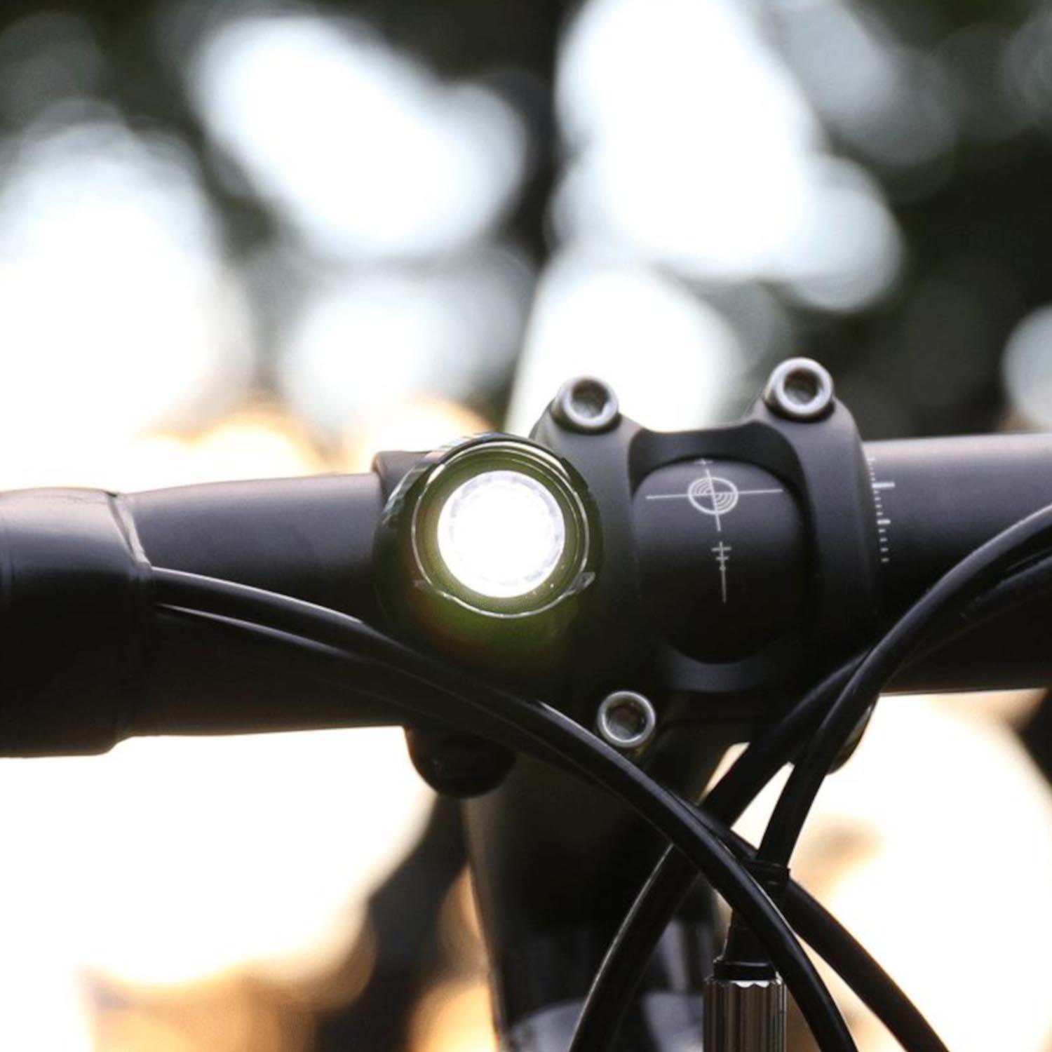 Cateye Orb Black Front Bike Light