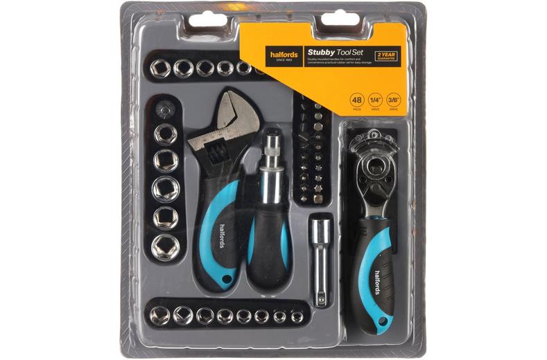 Halfords 48 piece Stubby Tool Set Halfords 48 piece Stubby Tool Set