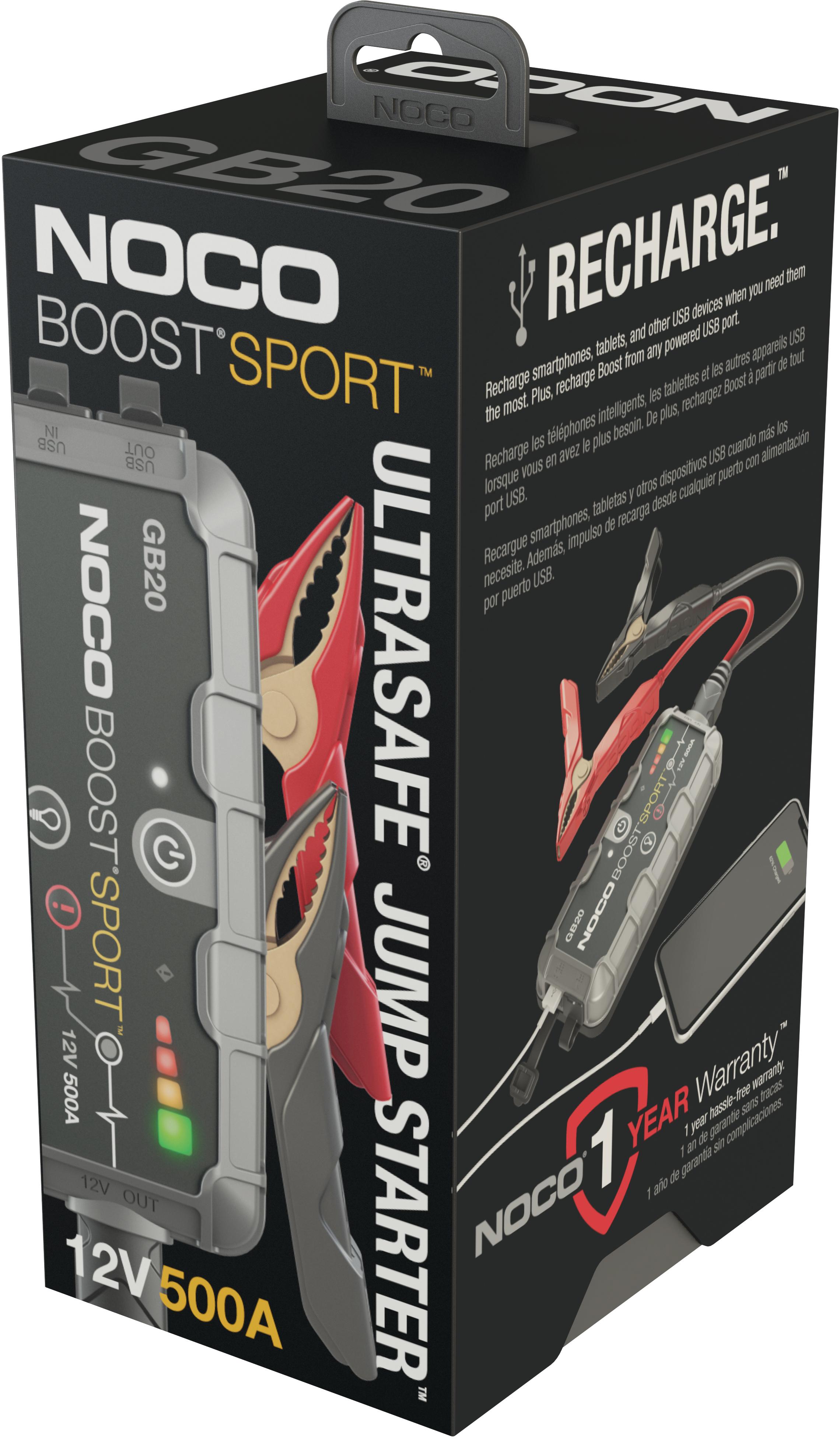 NOCO GB20 500A Jump Starter