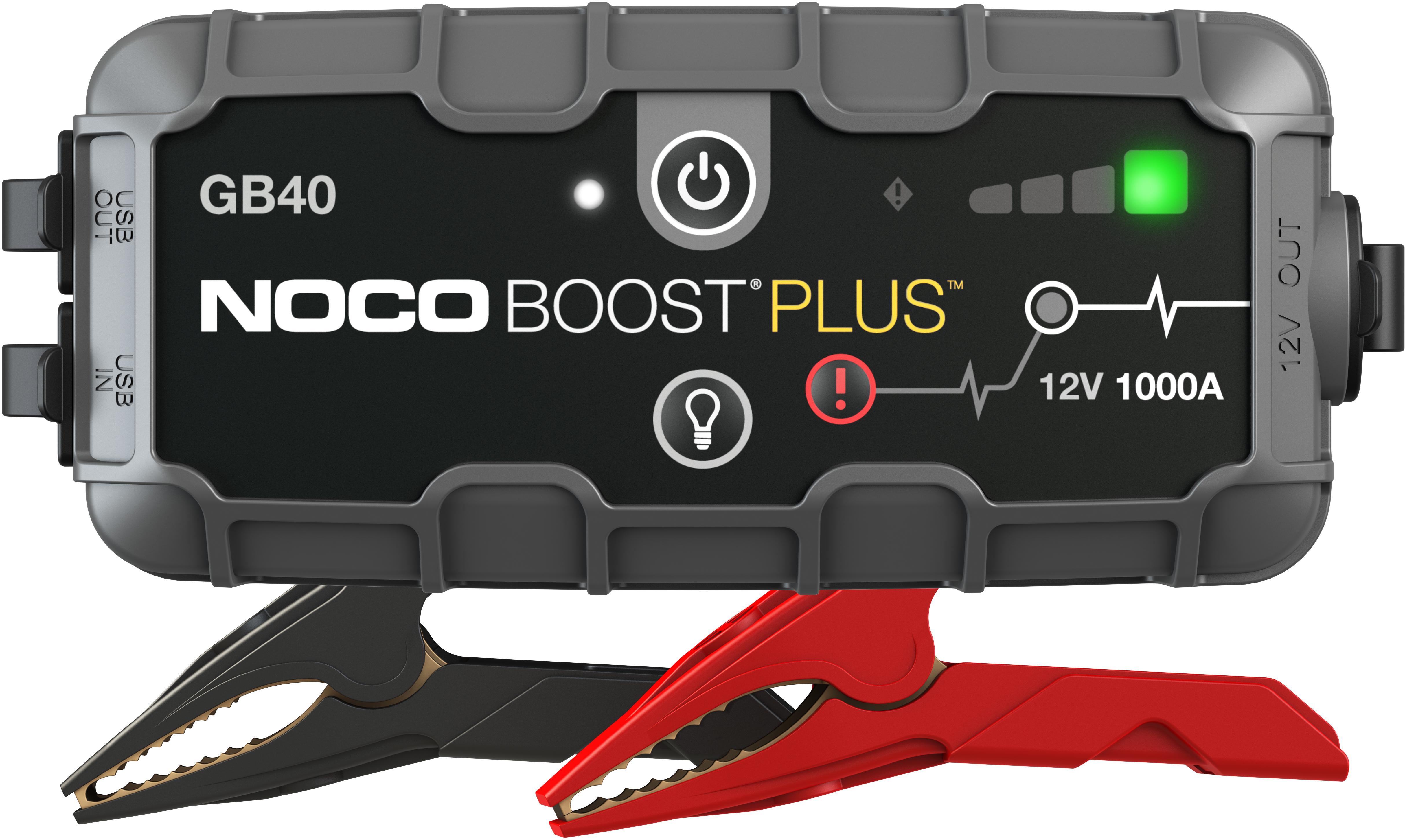 NOCO Boost 12V 1000A Jump Starter (GB40), Boosters, Chargers & Accessories