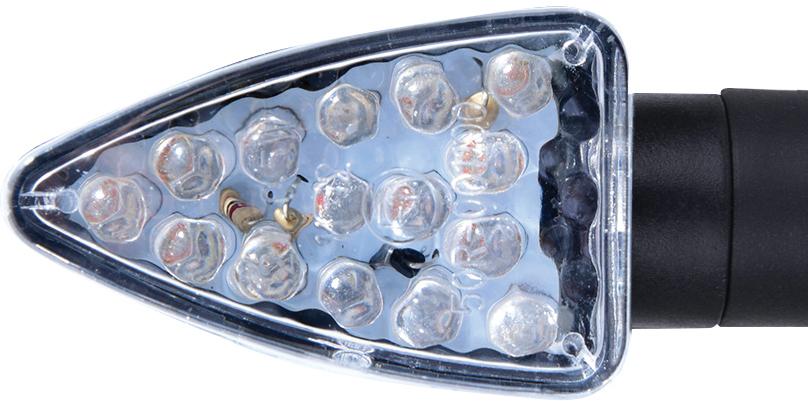 Oxford Mini ‘Short Stem’ LED Arrow Indicators Halfords UK