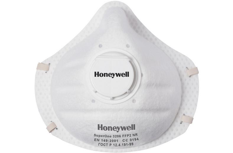 Honeywell SuperOne 3206 FFP2 NR D V Masks Pack 3 Honeywell SuperOne 3206 FFP2 NR D V Masks Pack 3