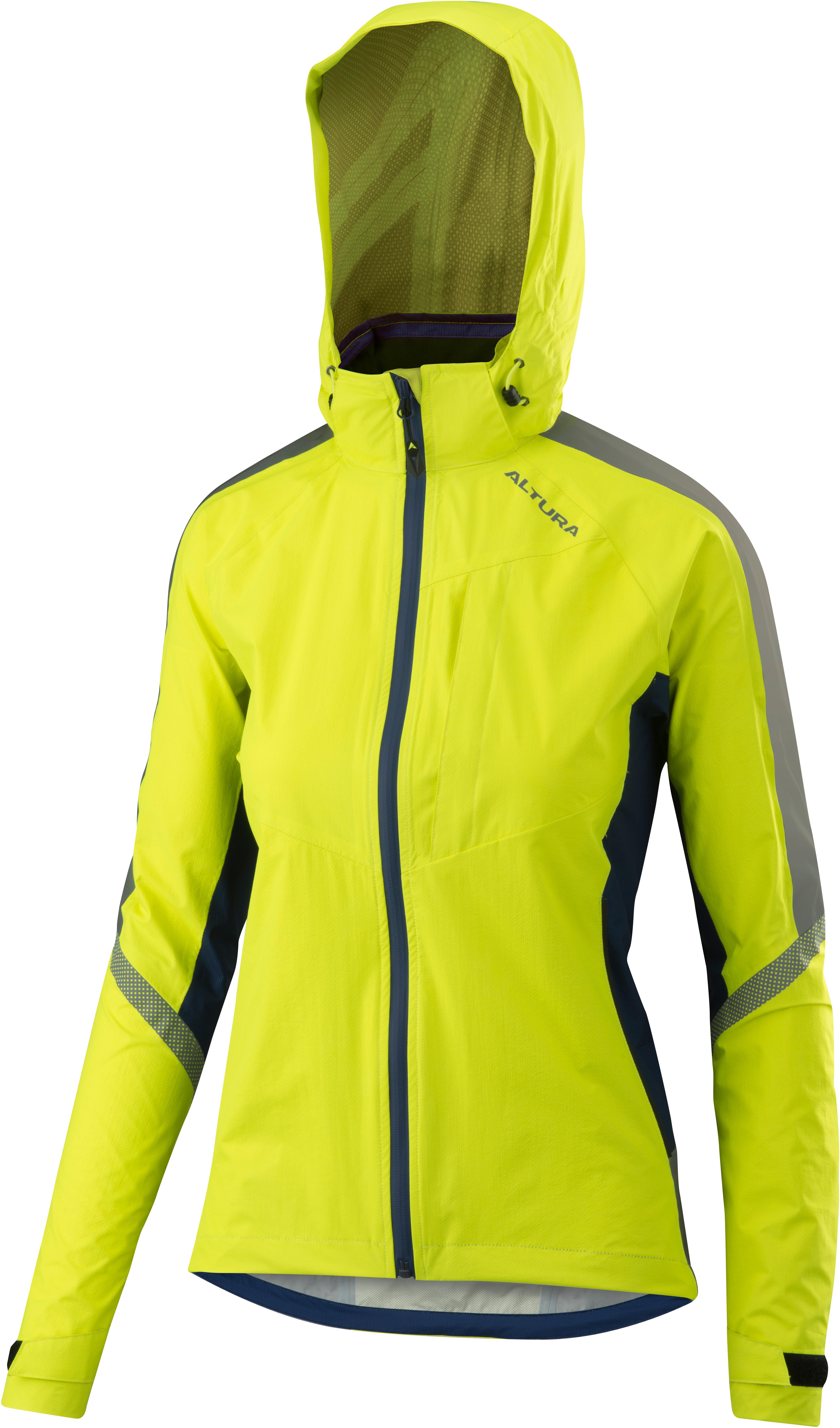 Altura Womens Nightvision Cyclone Jacket - Blue - 10