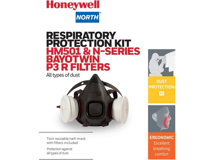 Honeywell HM500 P3 Half Mask Kit