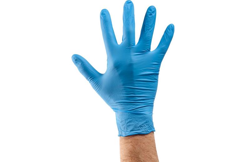 Keepclean Nitrile Blue Powdered Free Gloves Box of 100 Keepclean Nitrile Blue Powdered Free Gloves Box of 100