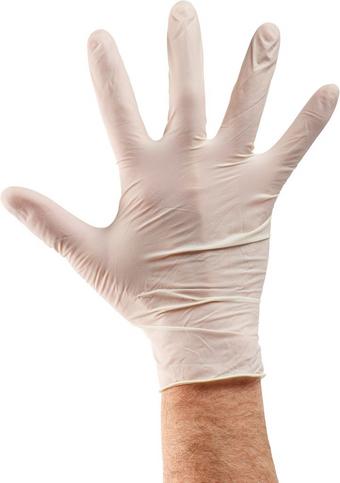 Keepclean Latex Powdered Free Gloves Box of 100