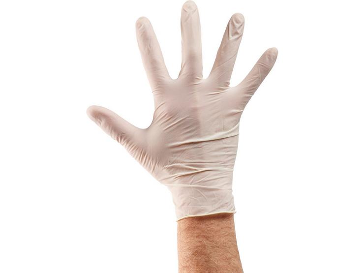 Keepclean Latex Powdered Free Gloves Box of 100
