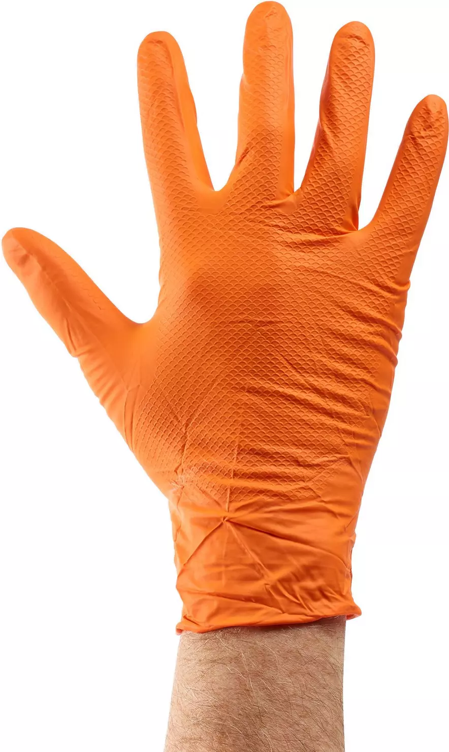 Orange Best Disposable Mechanics Gloves Uk Orange SUPERGRIP