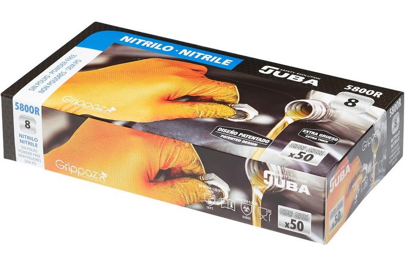 Grippaz Orange Engineers Mate Gloves - Box of 50 Grippaz Orange Engineers Mate Gloves - Box of 50