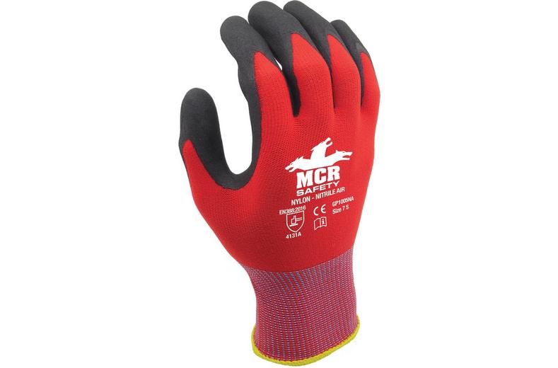 MCR Nitrile Foam Grip Touchscreen Glove - 10 MCR Nitrile Foam Grip Touchscreen Glove - 10