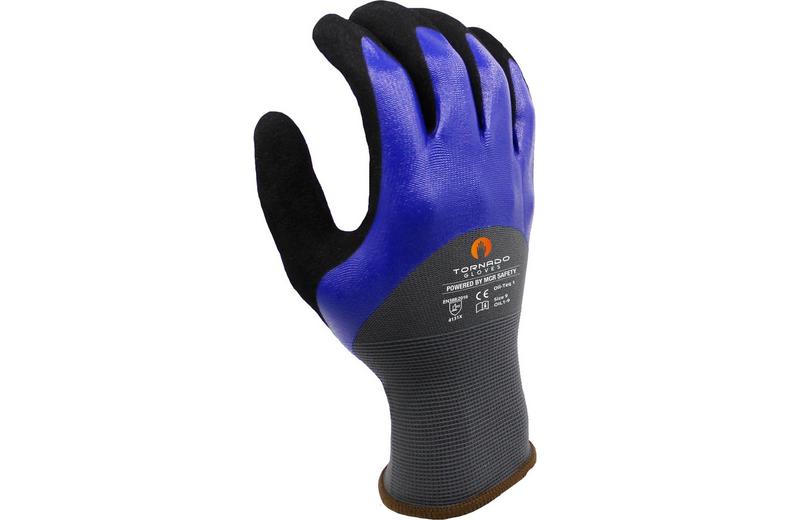 MCR Oil-Teq 1 Double Dip 15G Nylon Gloves - 10 MCR Oil-Teq 1 Double Dip 15G Nylon Gloves - 10