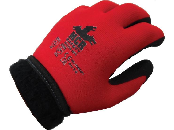 MCR Thermal Water Repellant Nitrile Foam Palm Grip Glove