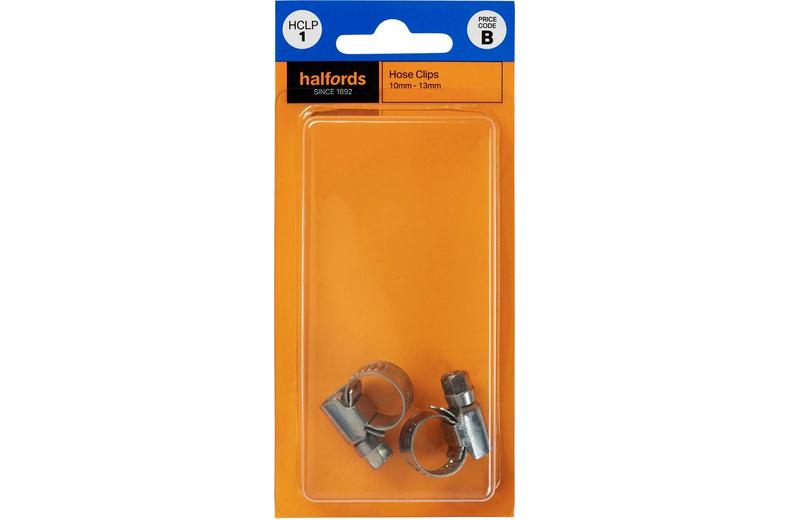 Halfords Hose Clips 8-12mm (HCLP1) - 2 Pack Halfords Hose Clips 8-12mm (HCLP1) - 2 Pack