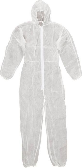 Keepclean White Polyprop Coverall