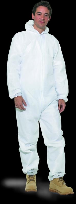 Keepclean White Polyprop Coverall