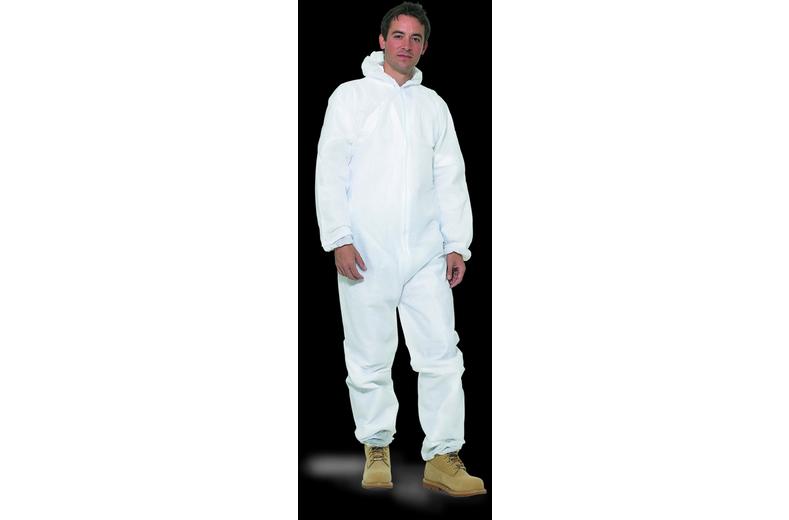 Keepclean White Polyprop Coverall Keepclean White Polyprop Coverall