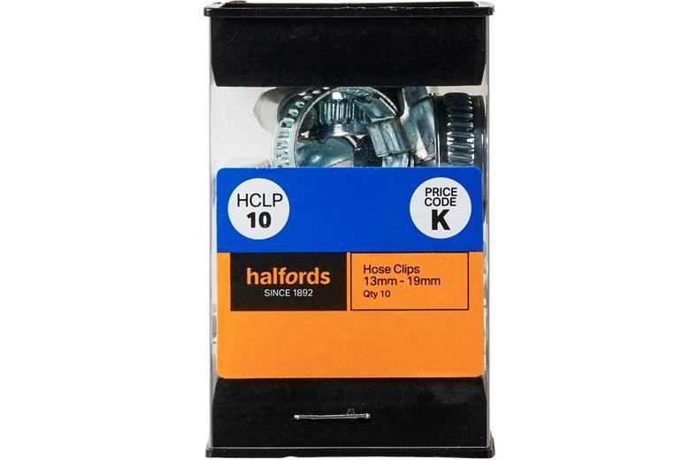 Halfords Hose Clips 12-20mm (HCLP10) 10 Pack Halfords Hose Clips 12-20mm (HCLP10) 10 Pack