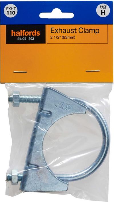Halfords Exhaust Clamp 63mm Halfords Exhaust Clamp 63mm