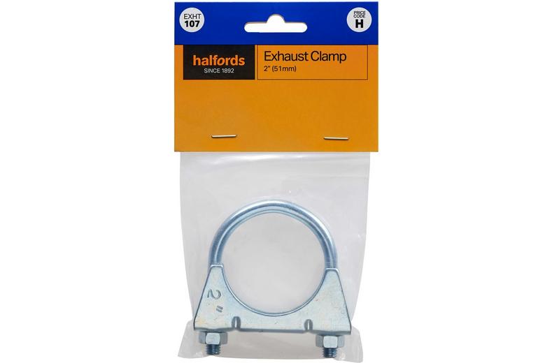 Halfords Exhaust Clamp 51mm Halfords Exhaust Clamp 51mm