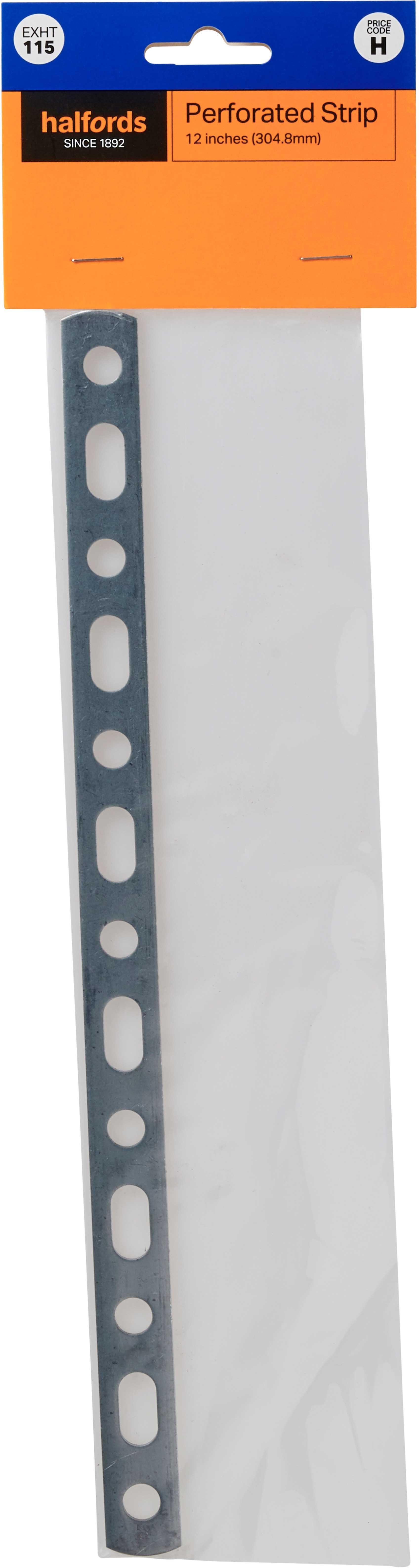 Halfords Perforated Strip 12" (EXHT115) Halfords UK