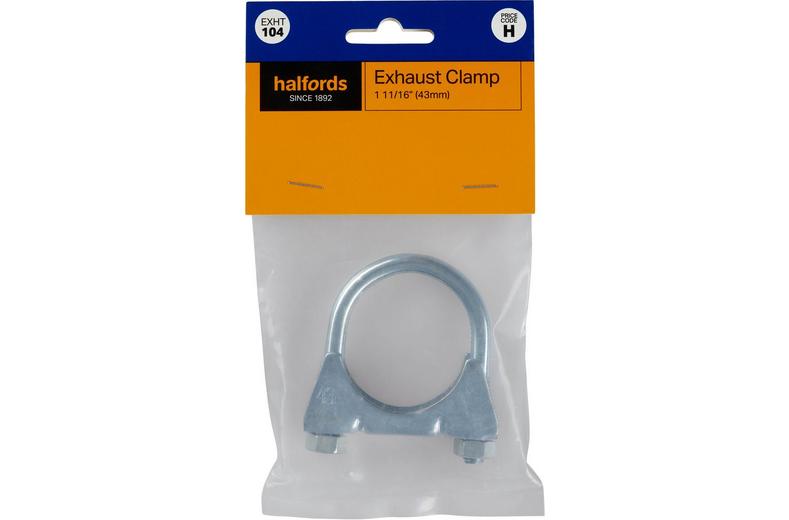 Halfords Exhaust Clamp 43mm Halfords Exhaust Clamp 43mm