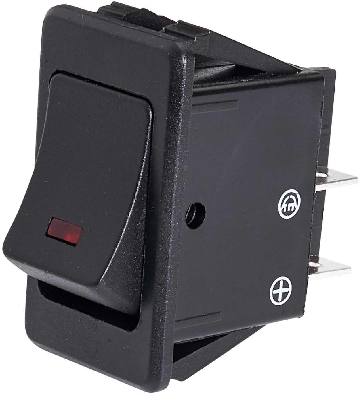 Halfords Rocker Switch Red O/E Type (ELEC275)