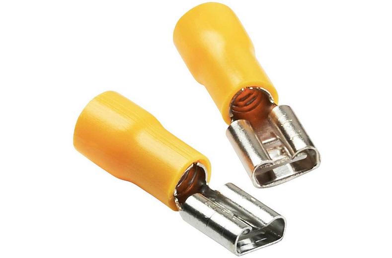 Halfords Spade Connectors 25 Amp Female Semi-Insulated (ELEC229) Halfords Spade Connectors 25 Amp Female Semi-Insulated (ELEC229)