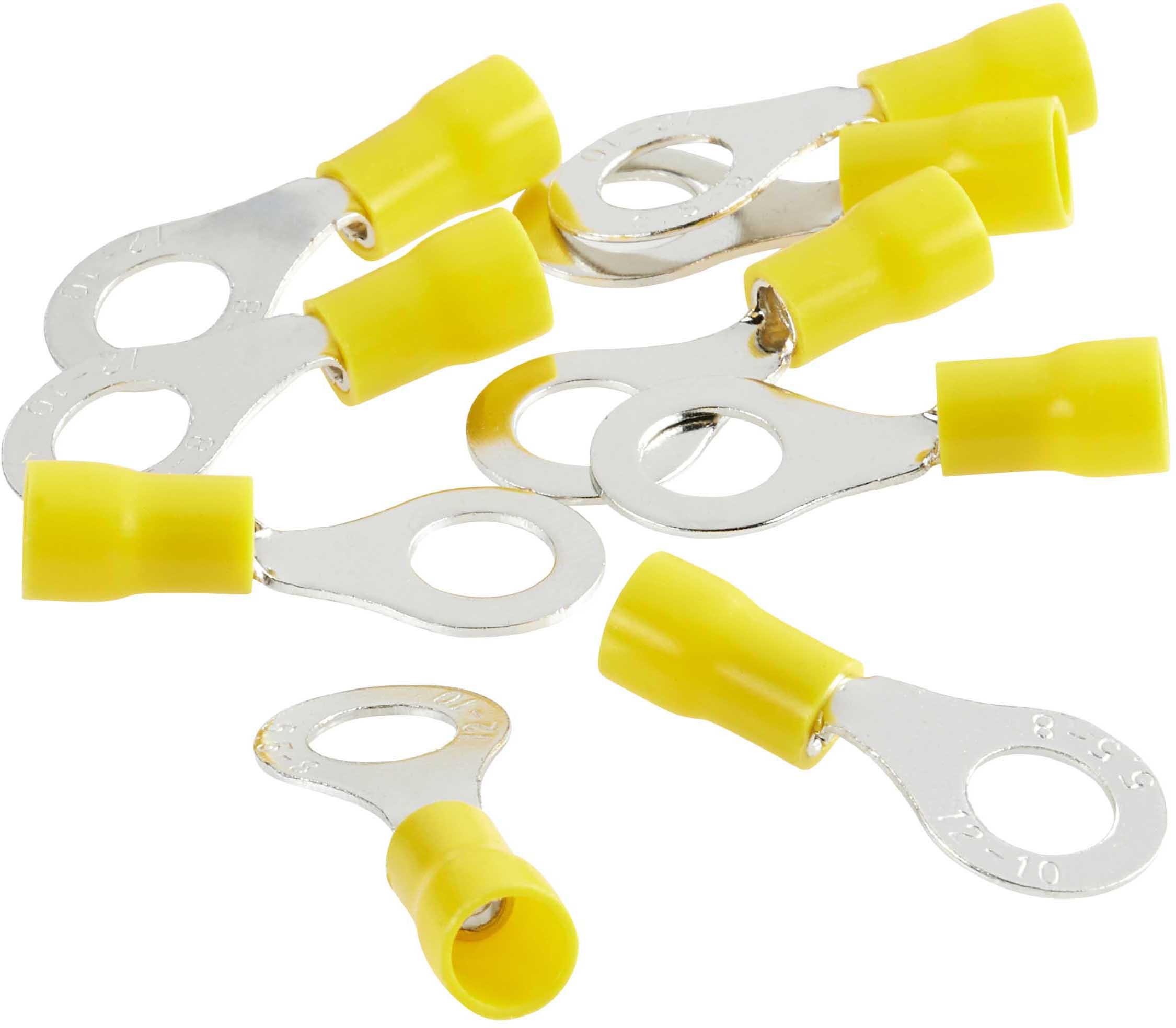 Halfords Ring Connectors 25 Amp Insulated 8mm (ELEC233)