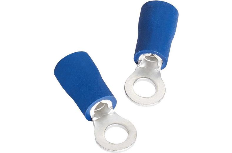 Halfords Ring Connectors 15 Amp Insulated 4mm (ELEC218) Halfords Ring Connectors 15 Amp Insulated 4mm (ELEC218)
