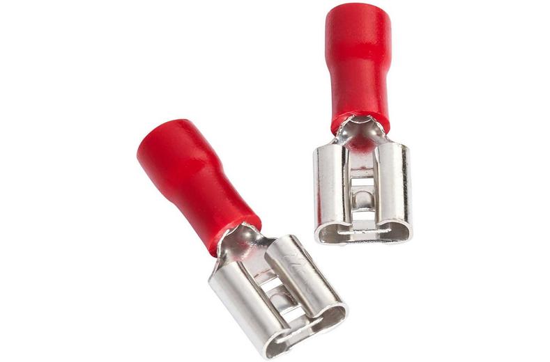 Halfords Spade Connectors 5 Amp .250 Female S/insulated (ELEC200) Halfords Spade Connectors 5 Amp .250 Female S/insulated (ELEC200)